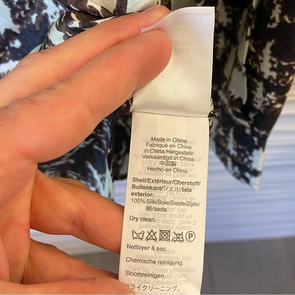 NWT J. Crew Collection silk twill ruffle-collar top in plaid - Picture 12 of 15